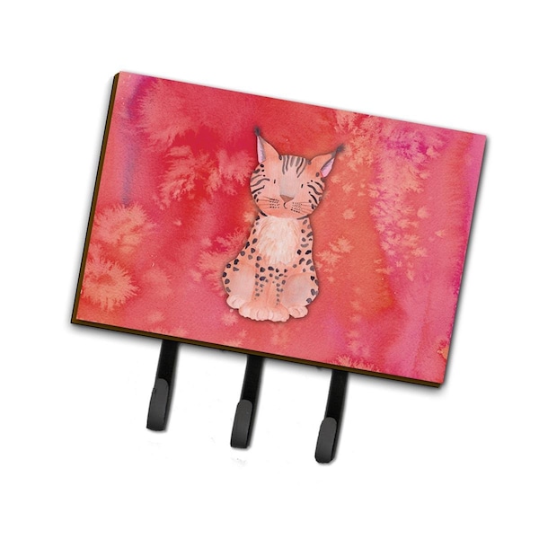 Carolines Treasures Lynx Watercolor Leash or Key Holder BB7397TH68 - main